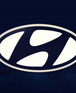 Hyundai Sign – LED Strip Compatible 3d model