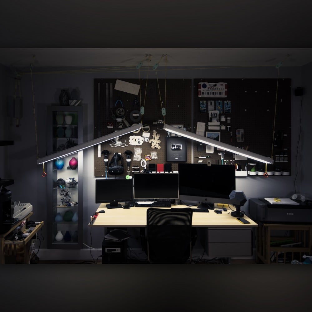Albatross Light // Dynamic Desk Lighting System 3d model