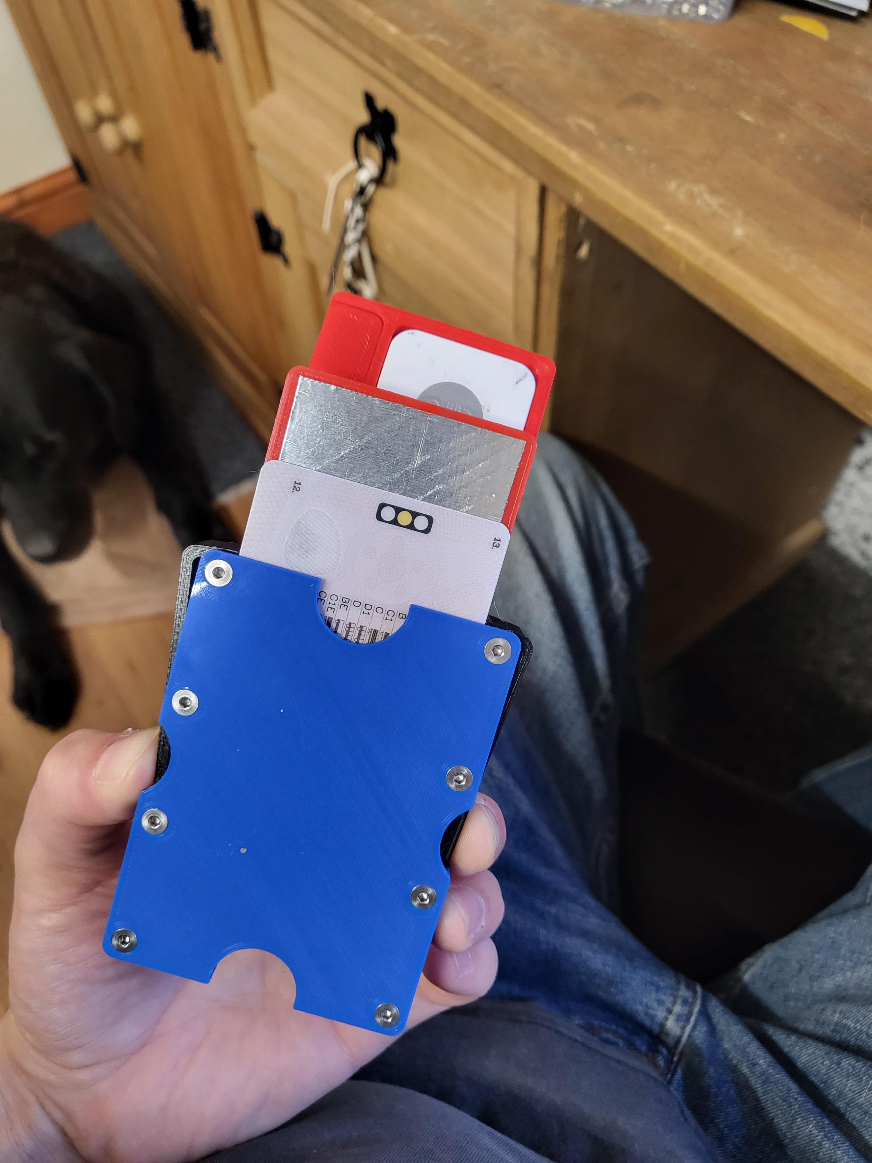 Wallet 2 (normal or RF shielding) 3d model