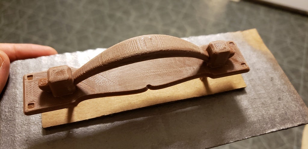 Classic Kitchen Drawer Pull 2021 Version 3d model