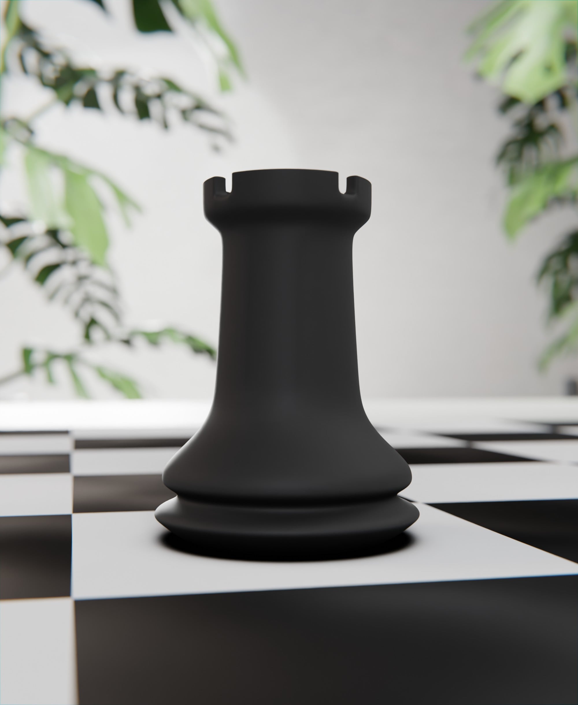 Chess Rook 3d model