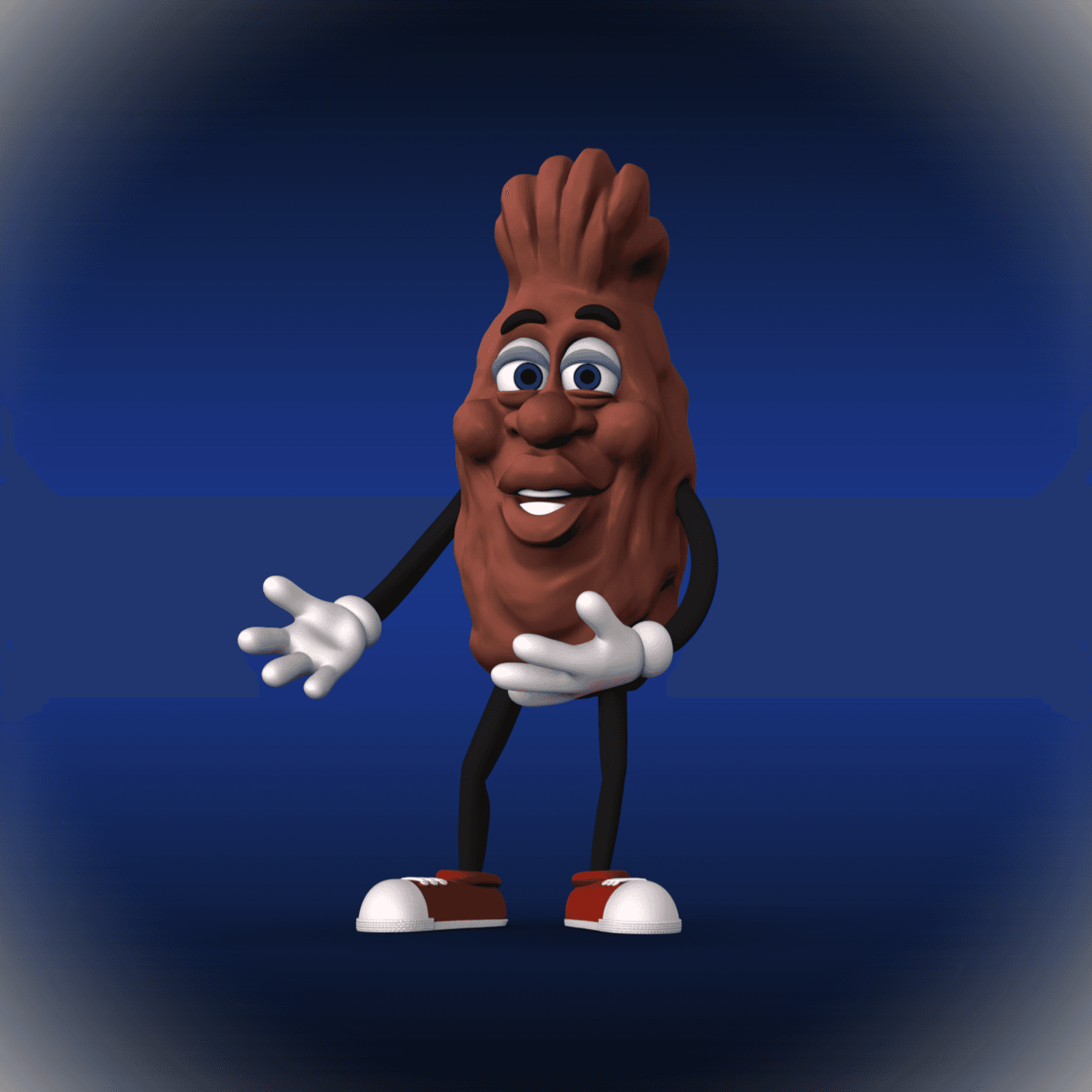 A.C. -California Raisins 3d model