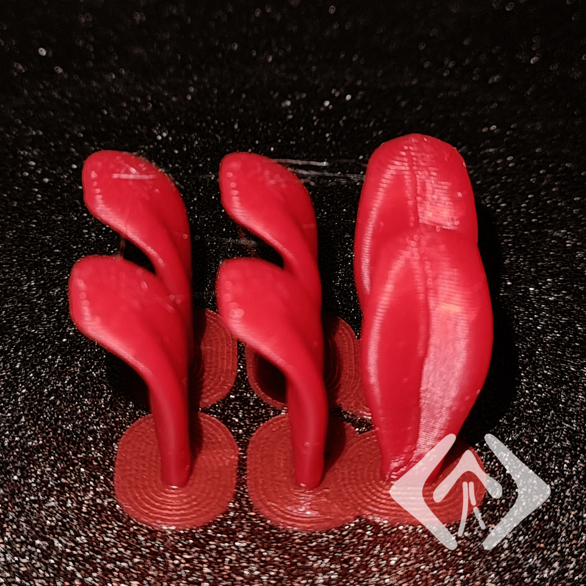 Puppy Keychain 3d model