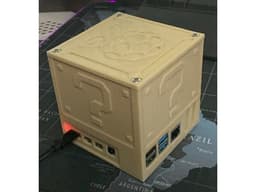 Retrocube Case for Raspberry Pi 4 Remix Top 3d model