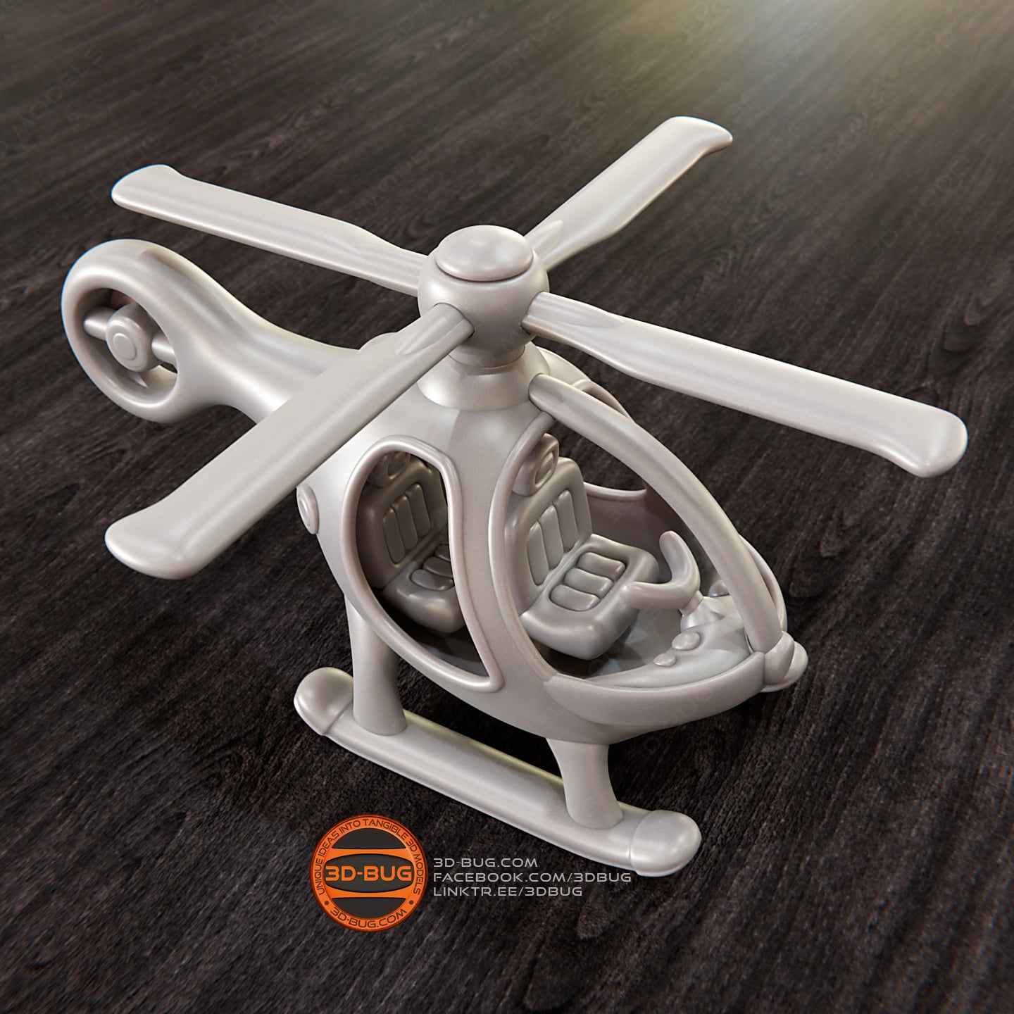 Toy Helicopter "Heliquito" 3d model