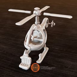 Toy Helicopter "Heliquito" 3d model