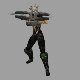 Cimonean with Crossbow v2.0 3d model
