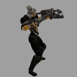 Cimonean with Crossbow v2.0 3d model