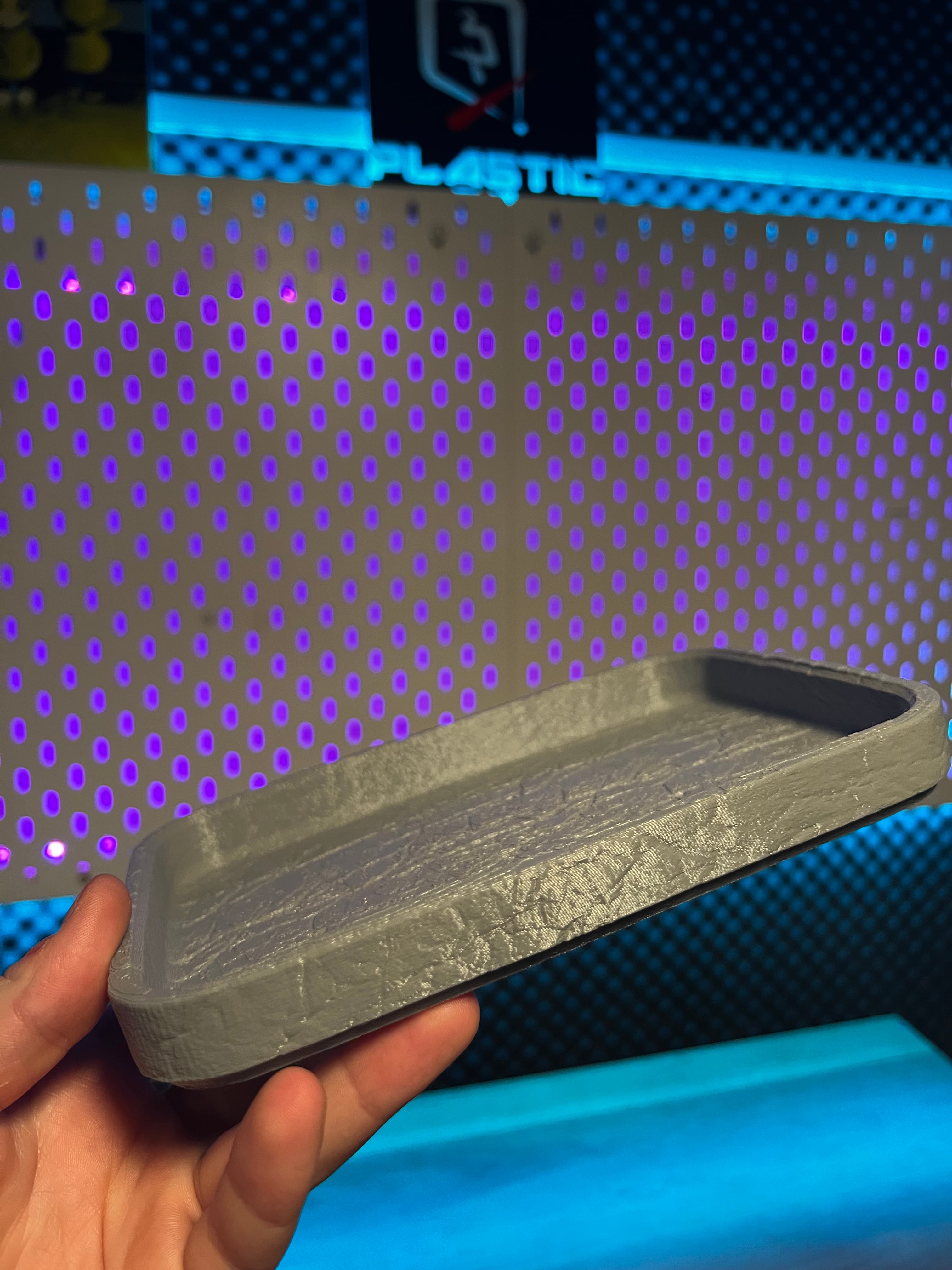 Rock/Stone Textured Trays 3d model