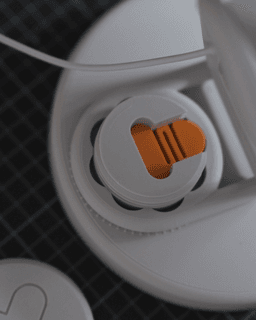 Rotatable MagSafe Bedside Dock – 3D Printed Stand 3d model