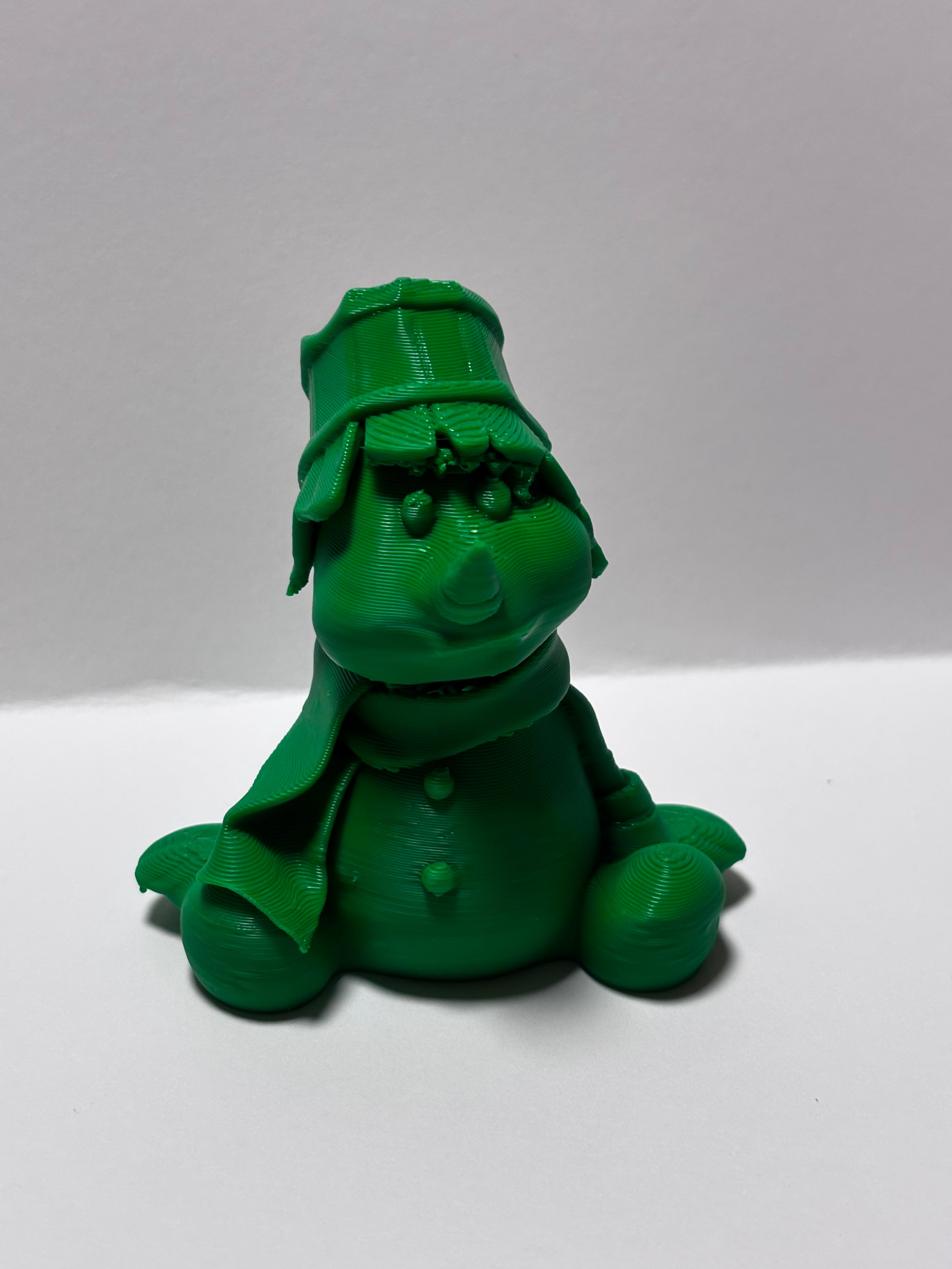 Christmas snowman figurine 3d model