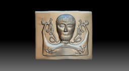 Gundestrup Cauldron for 3d print 3d model