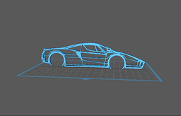 Ferrari - Enzo Wall Art 3d model