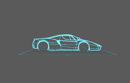 Ferrari - Enzo Wall Art 3d model