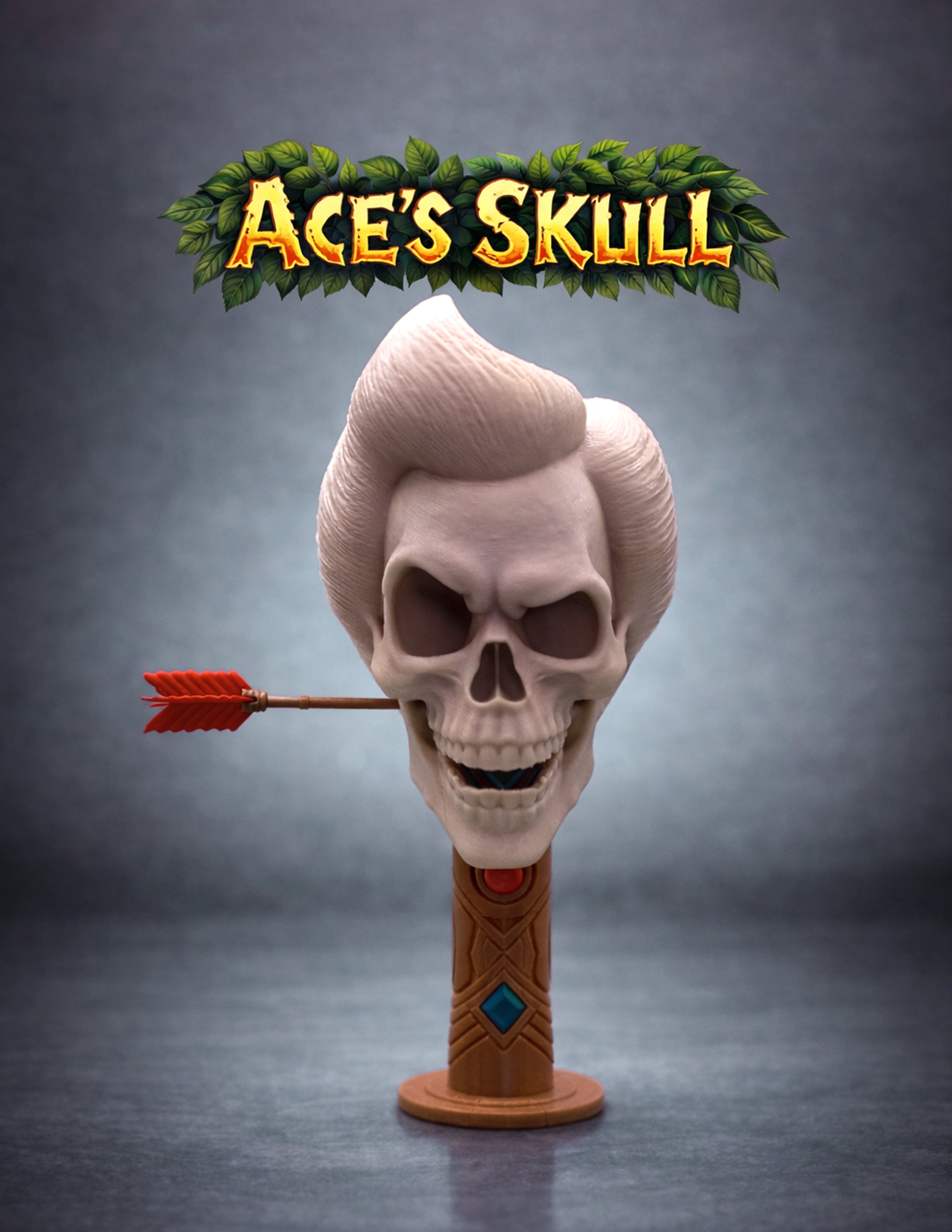 Ace's Skull 3d model