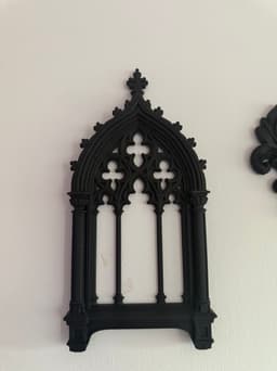 Gothic Cathedral Window Gothic Arch Wall Decor 3d model