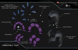 Evil Lyn helmet 2 3d model