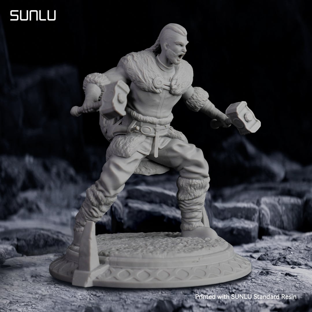 Viking_pose01_SUNLU (2).stl 3d model