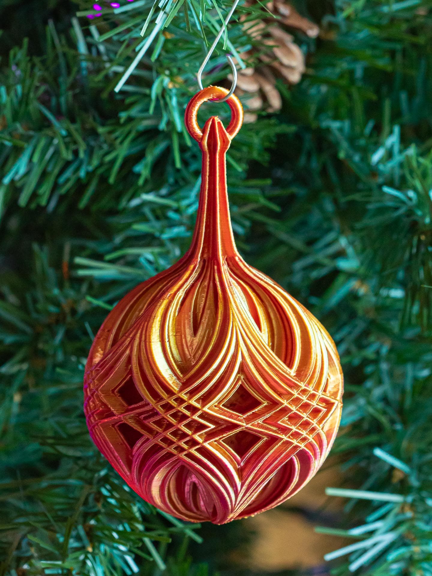 Starburst Christmas Ornament 3d model