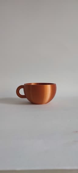 coffee cup flowerspot 3d model