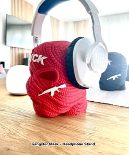 Headset Stand - Inspired by Gangsters 3d model