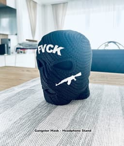Headset Stand - Inspired by Gangsters 3d model