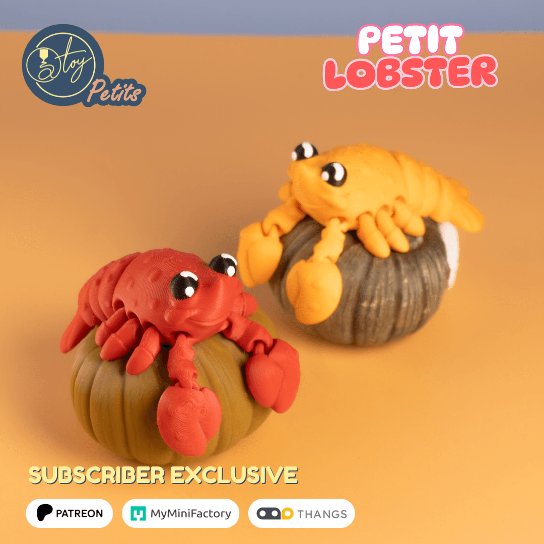 Petit Lobster 3d model