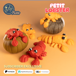 Petit Lobster 3d model