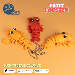 Petit Lobster 3d model