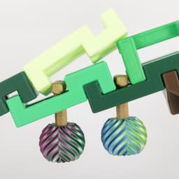 Tippi Tree Chromatic Ornament 3d model