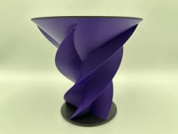 Twisted Pentacle Vase 3d model