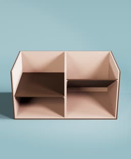 Desk Organizer Pen House 3d model