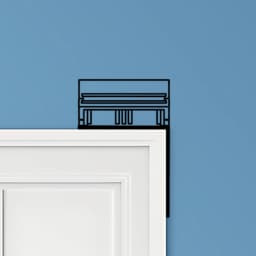 Piano Door Corner Decor 3d model
