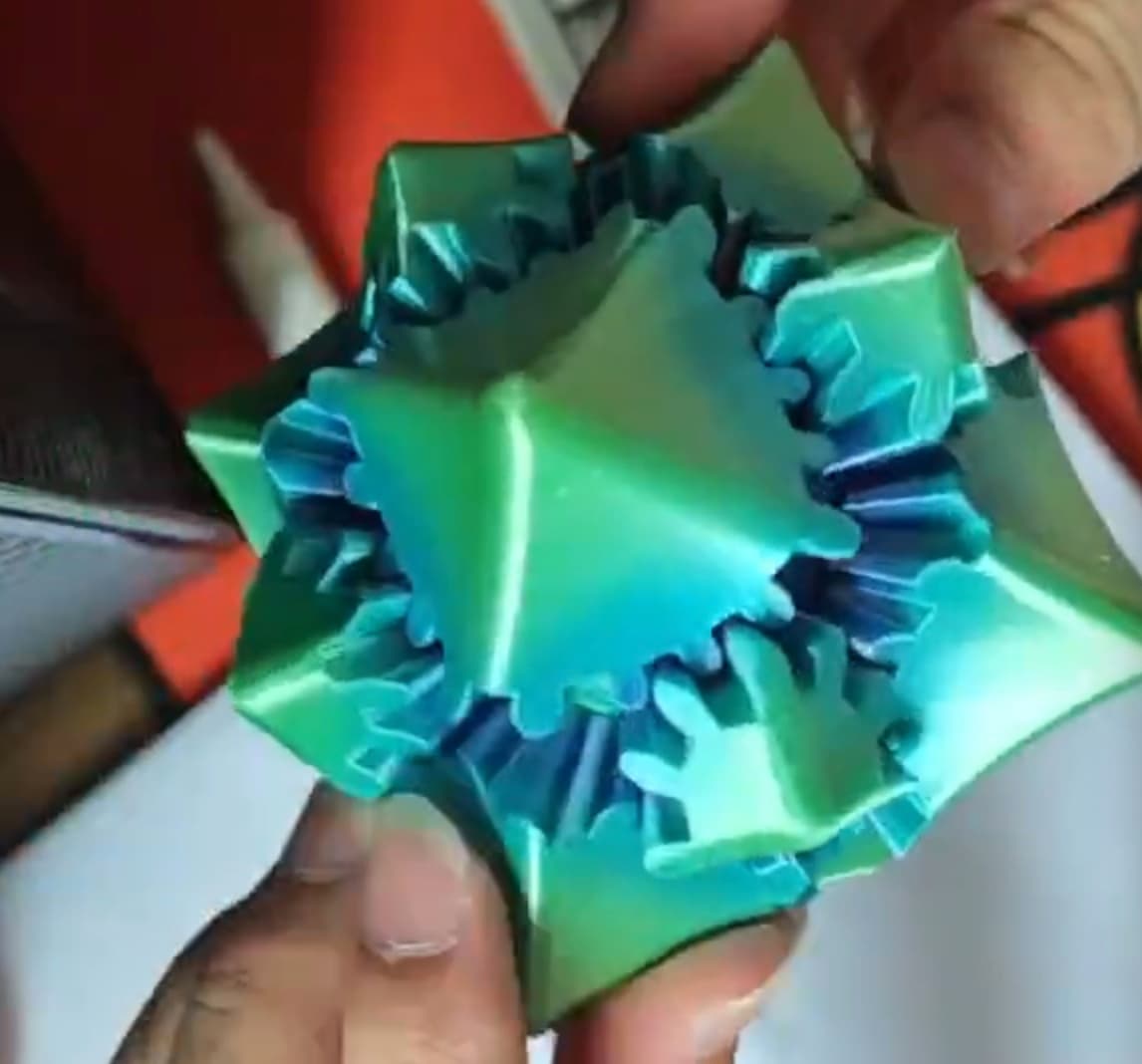 Dear RuvenBals, I printed out the parts and assembled them according to your design, but when I turned the gears I found that they are not so smooth, I tried to apply some lubricant, but the result is still not good, I don't know what solution to solve it?