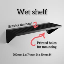 Wet Shelf 3d model