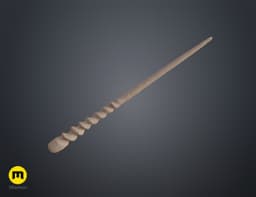 Bartemius Crouch Jr wand 3d model