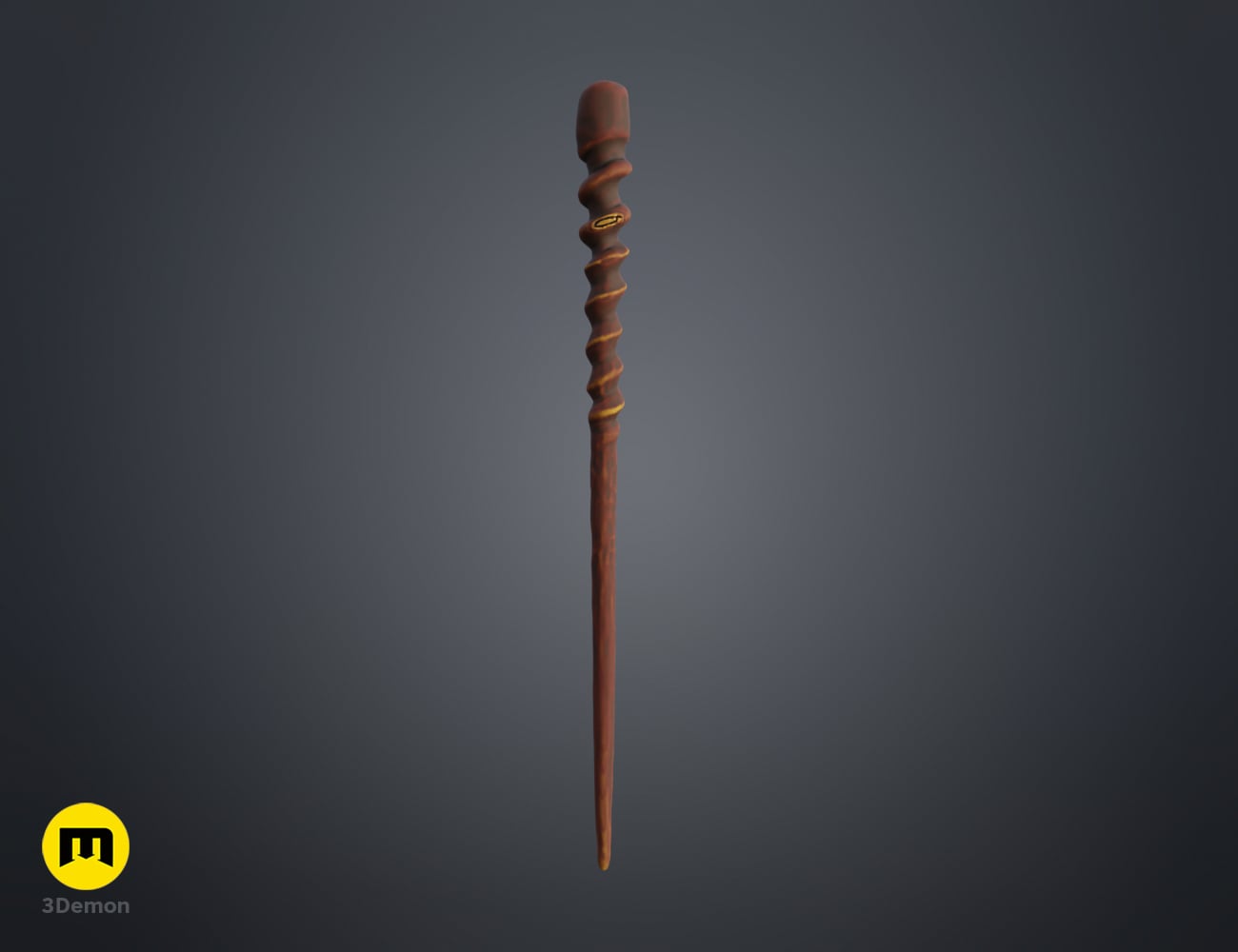 Bartemius Crouch Jr wand 3d model