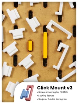 SKADIS Click Mount v3 3d model
