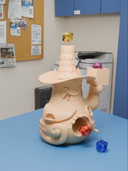 Cat House Dice Tower 3d model