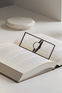 Planet Bookmark, Gift Idea 3d model