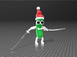 Fi-Gürkchen in Ecstasy 3d model