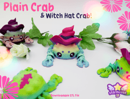 Plain Crab + Witch Crab Flexis 3d model