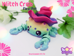 Plain Crab + Witch Crab Flexis 3d model