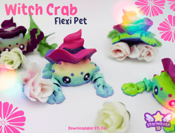 Plain Crab + Witch Crab Flexis 3d model