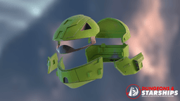 Rogue Helmet - Halo 3 3d model