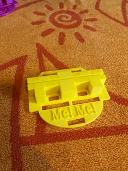 Generic Single Focus Display Stand 3d model