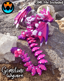Gemstone Wyvern 3d model