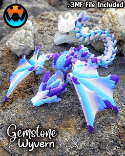 Gemstone Wyvern 3d model