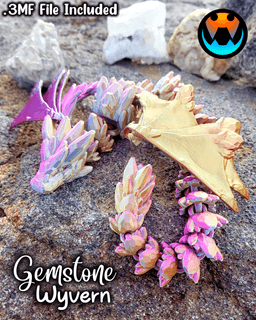Gemstone Wyvern 3d model