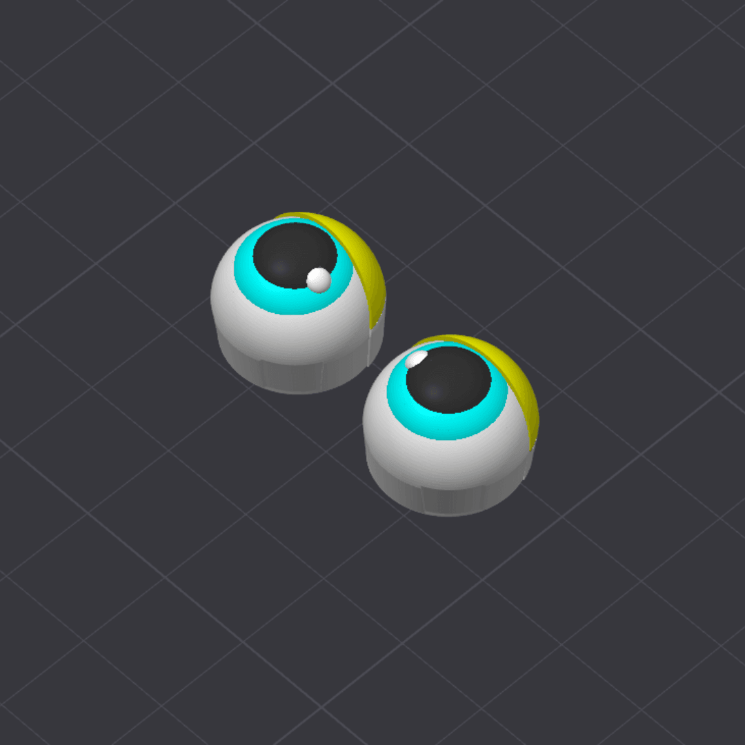 Naked Furby 3d model